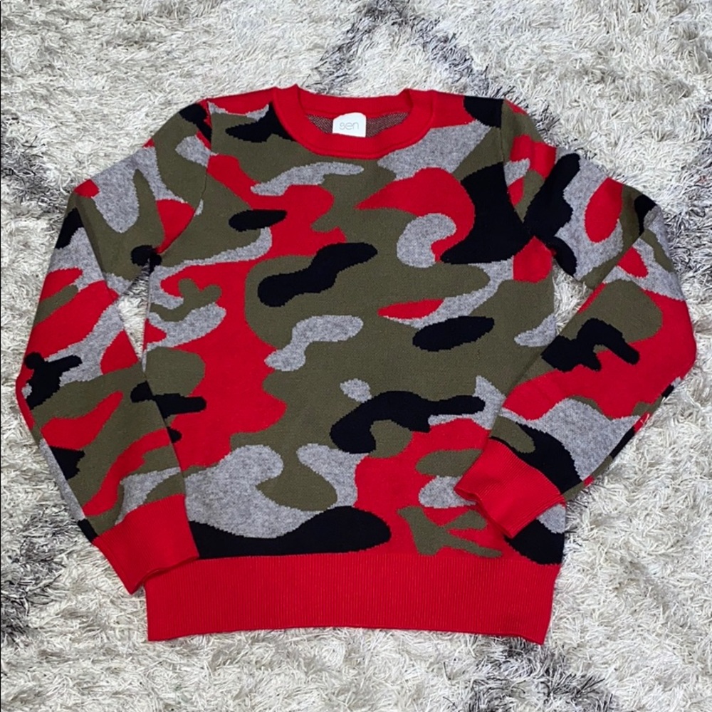Sen Camouflage sweater size 1